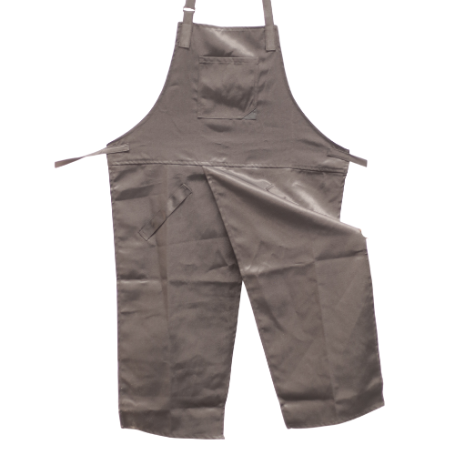 Split Leg Apron Split-leg pottery apron with adjustable straps, front pocket and side loops for wheel work