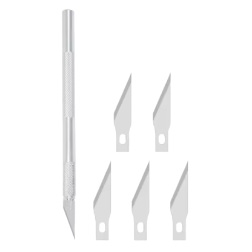 Precision Craft Knife Pottery precision craft knife with slim handle and replaceable blades for fine clay work