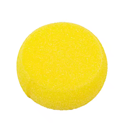 Round Sponge Round pottery sponge for smoothing and cleaning clay surfaces.